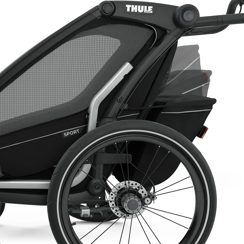 Chariot Sport 1 Single - Black