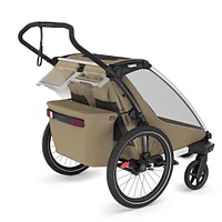 Remorque Cross2 Double - Khaki