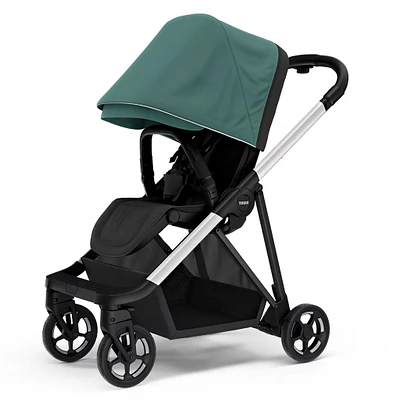 Poussette Shine - Aluminium / Mallard Vert