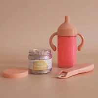 Ensemble Cadeau - Gâteau D'Anniversaire et Lait à La Fraise