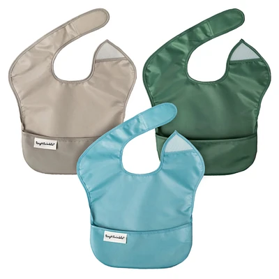 Bavoir (3) Imperméable - Charcoal / Gris / Olive