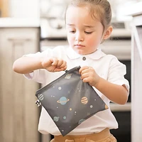 Reusable Snack Bags 5 Pack - Space