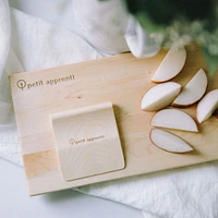 Toddler Safe Wooden Knife and Cutting Board Set