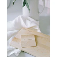 Toddler Safe Wooden Knife and Cutting Board Set