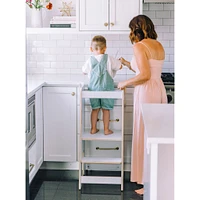 Simone Learning Tower - White
