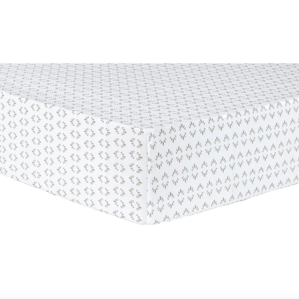 3 Pieces Crib Bedding Set - Art Deco