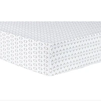 3 Pieces Crib Bedding Set - Art Deco