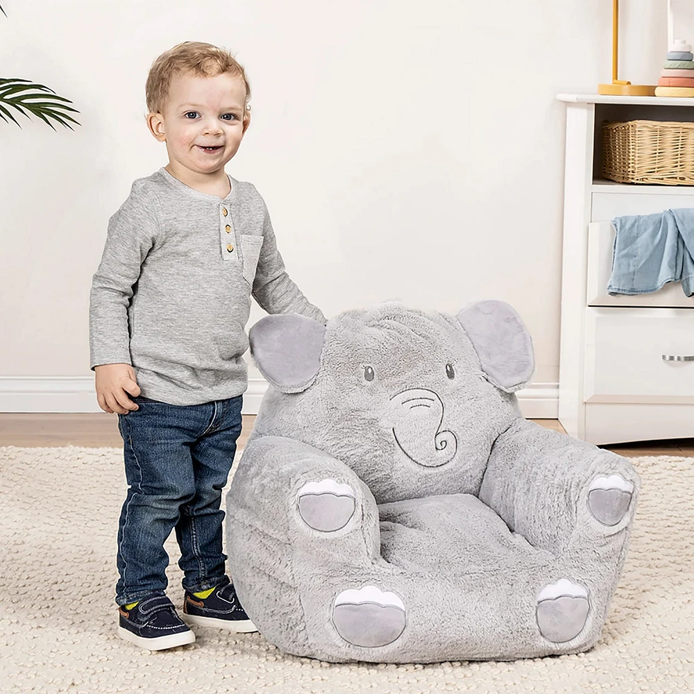 Chaise Éléphant en Peluche Cuddo Buddies®