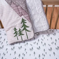 Pine Deluxe Crib Fitted Sheet