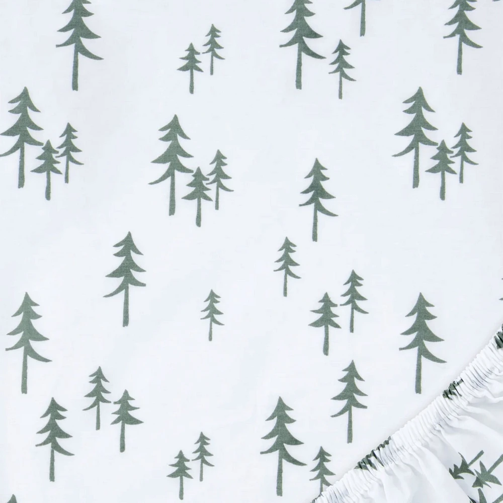 Pine Deluxe Crib Fitted Sheet