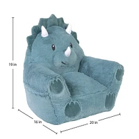 Toddler Plush Dinosaur Character Chair by Cuddo Buddies®