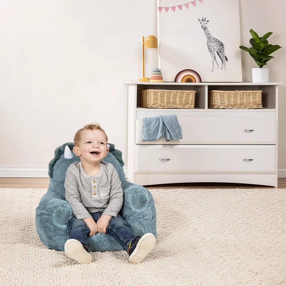 Toddler Plush Dinosaur Character Chair by Cuddo Buddies®