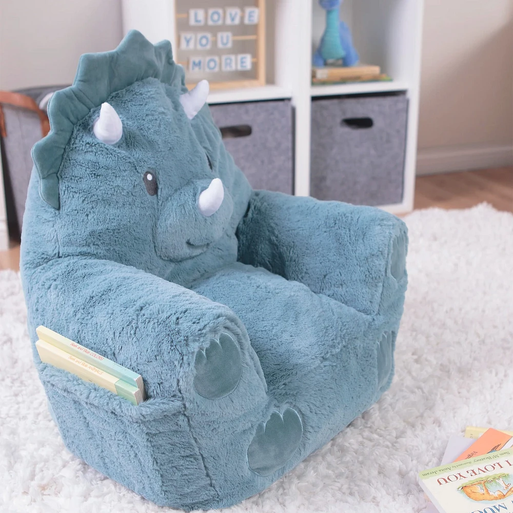 Toddler Plush Dinosaur Character Chair by Cuddo Buddies®