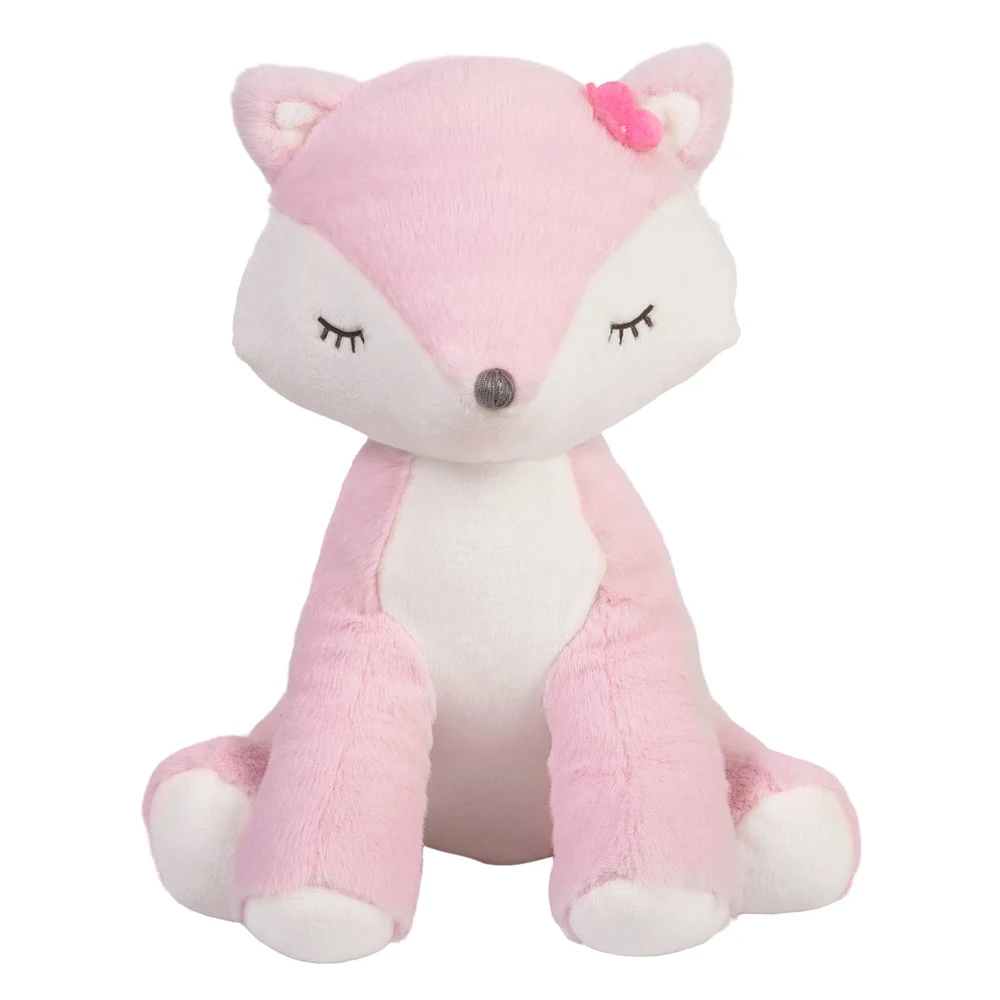 9" Plush Pink Fox