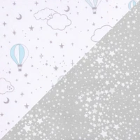 Drap Contour pour lit de Bébé (2) - Mongolfière