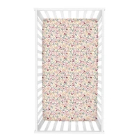 Flannel Crib Fitted Sheet (3) - Bunny