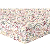 Flannel Crib Fitted Sheet (3) - Bunny
