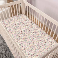 Flannel Crib Fitted Sheet (3) - Bunny