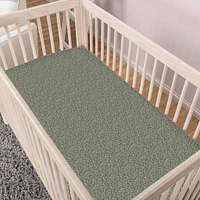 Flannel Crib Fitted Sheet (3) - Bunny