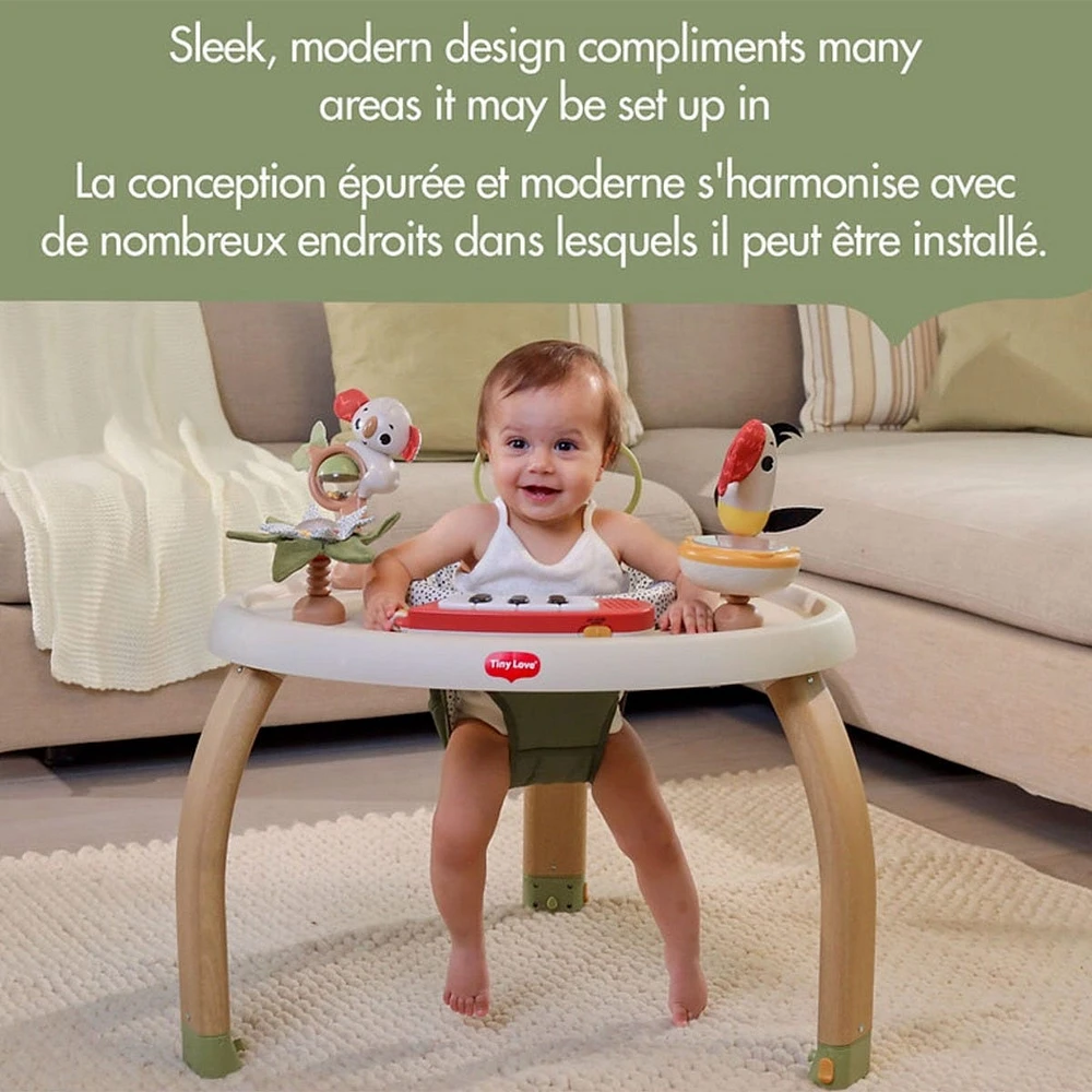 5-in-1 Here I Grow Stationary Activity Center - Boho Chic