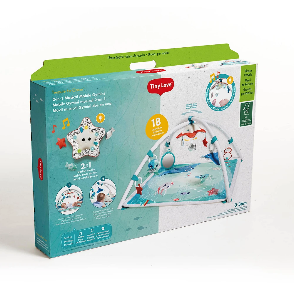 Treasure the Ocean™ 2-in-1 Musical Mobile Gymini