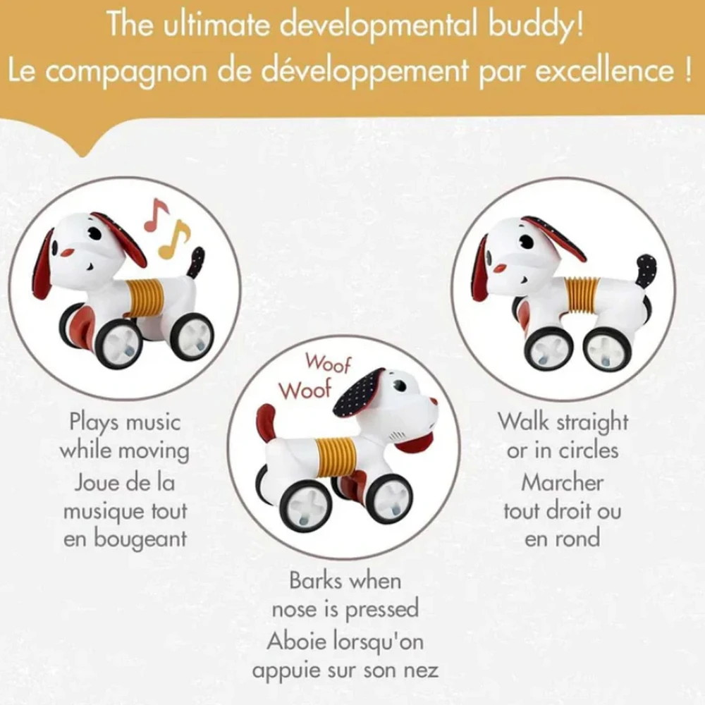 Chien Musical/Rotatif Tiny Rocker