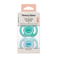 Ultra-Light Stayput Pacifier 0-6 Months 