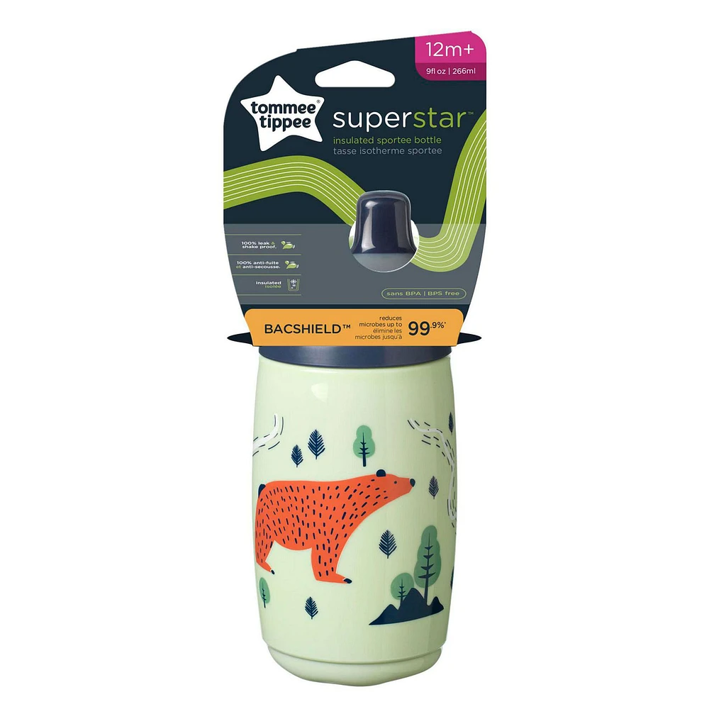 Superstar Insulated Sportee Bottle 9oz - Bear