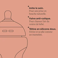 Biberon Anti-Colique Natural 9OZ Paquet de 2