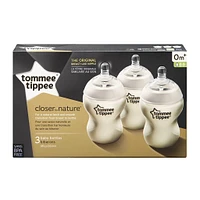 Bottles 9oz Set of 3 - White