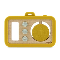 Appareil Photo en Silicone et Bois Mr Lion