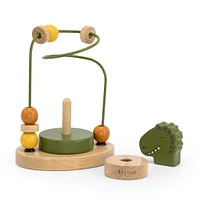 BWooden Beads Maze Mr Dino