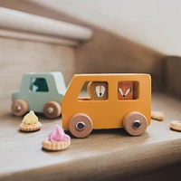 Wooden Animal Car Set