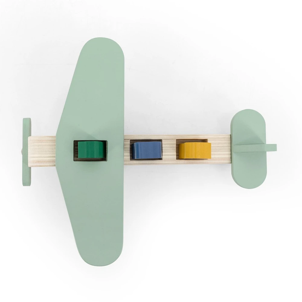Avion en Bois Animaux