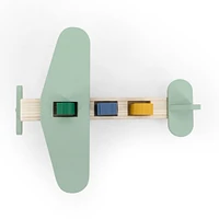 Avion en Bois Animaux