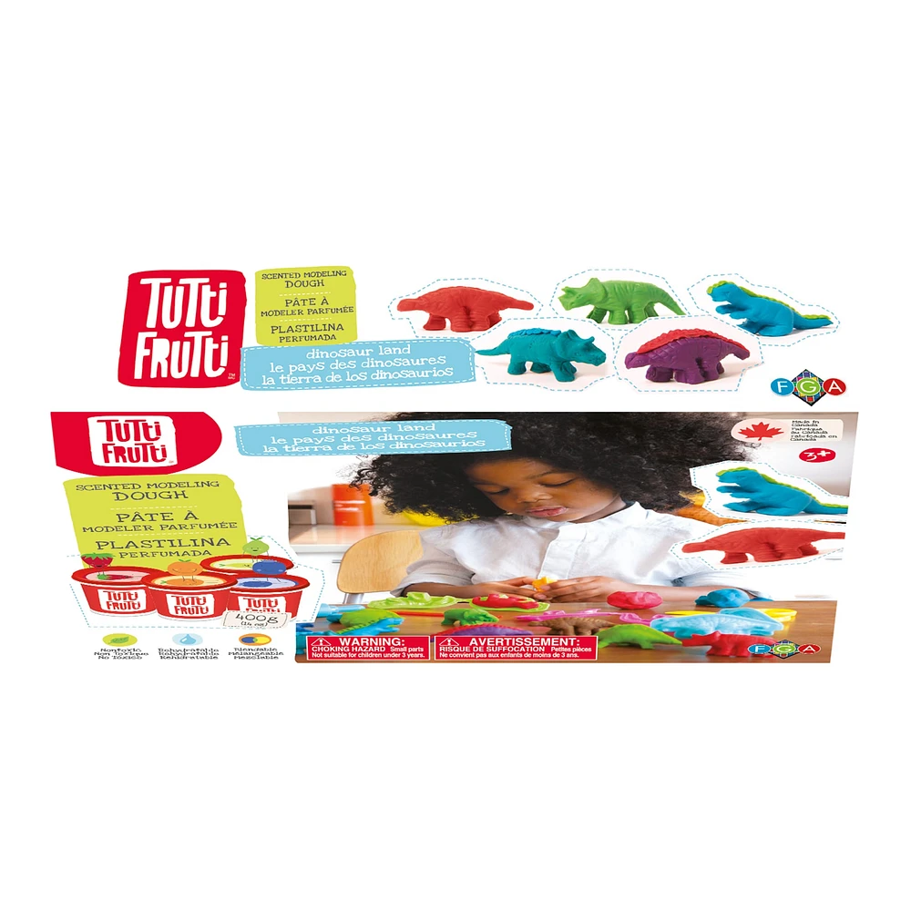 Ensemble Pâtes à Modeler - Dinosaures