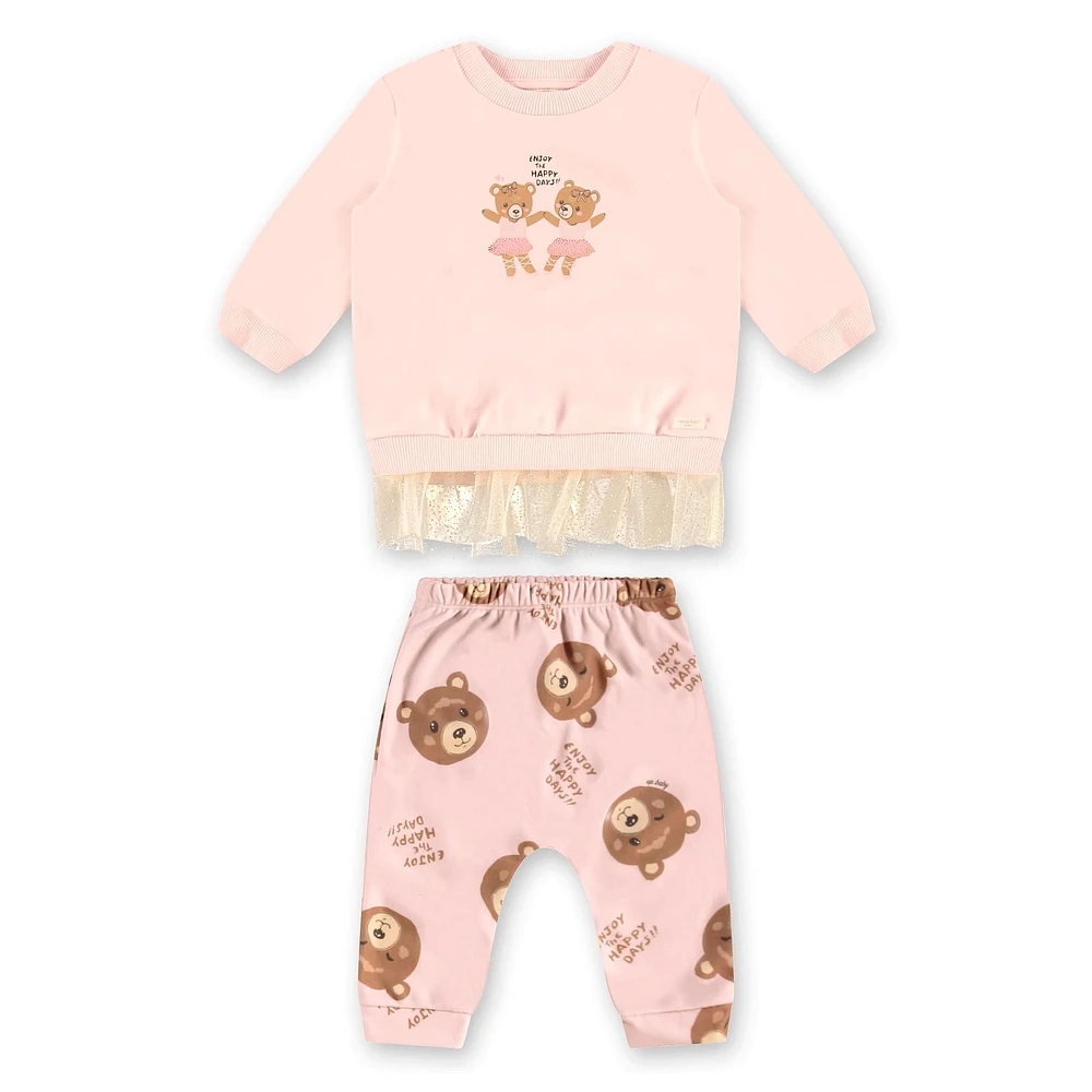 Ballerina Teddies Set 3-24m