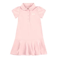 Solid Polo Dress 2-4y