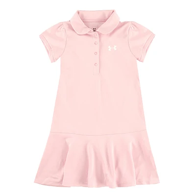 Solid Polo Dress 4-6X