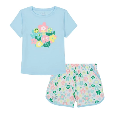 Ensemble Short Ditsy Flower 4-6x