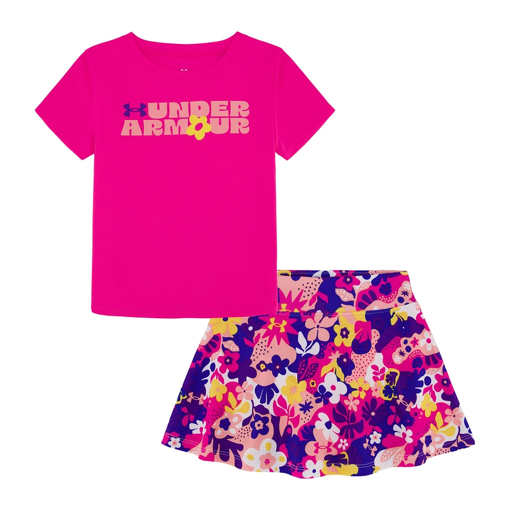Ensemble Jupe-Culotte Imprimée 4-6x