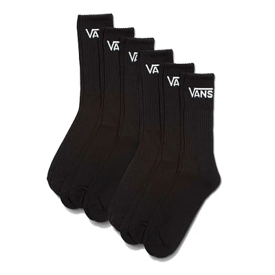 Classic Crew 6pk Socks 6.5-9