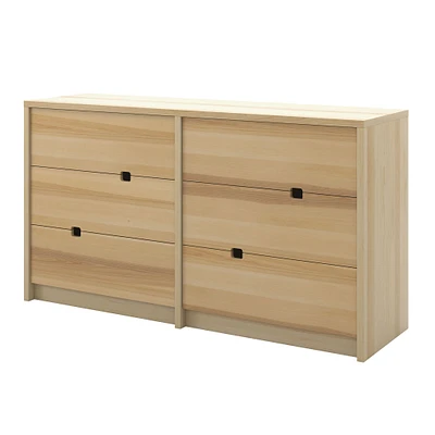 Sydney 6 Drawers Chest - Natural