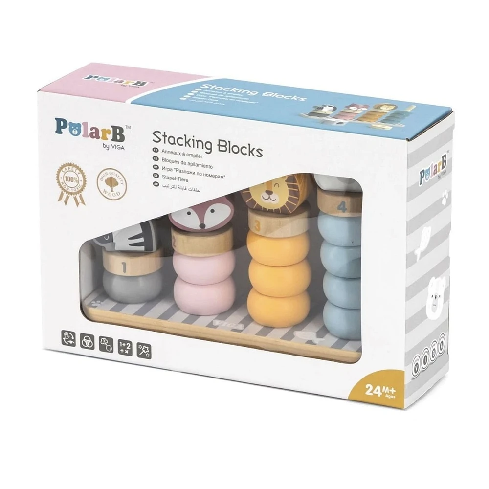Blocs Empilables - Animaux