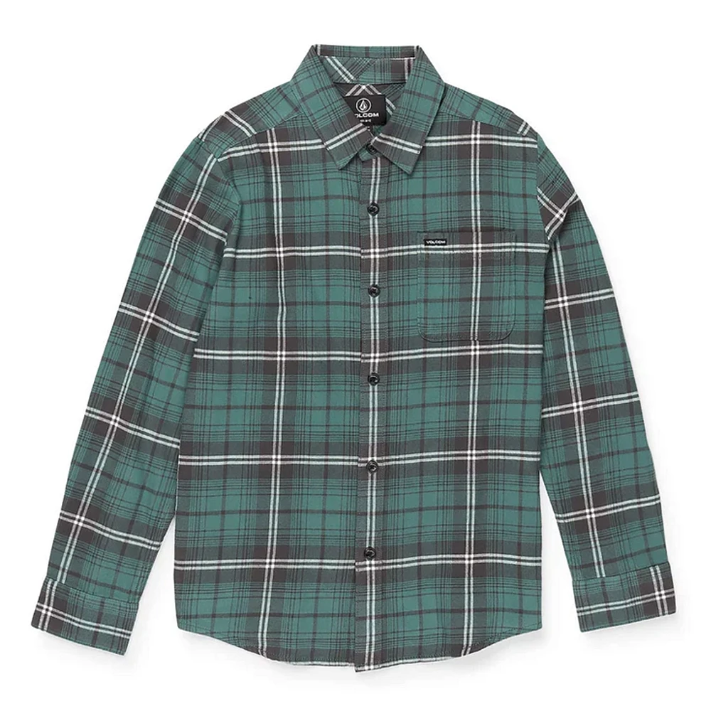 Chemise Manches Longues Carreaux Caden 7-16ans