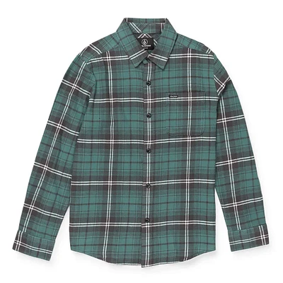 Chemise Manches Longues Carreaux Caden 7-16ans