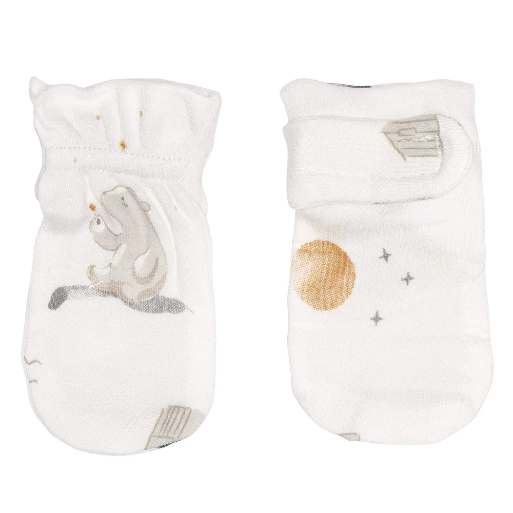 Mitaines Bambou Pleine Lune 0-3mois