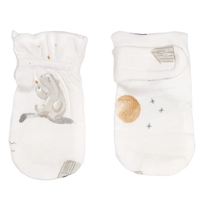 Mitaines Bambou Pleine Lune 0-3mois
