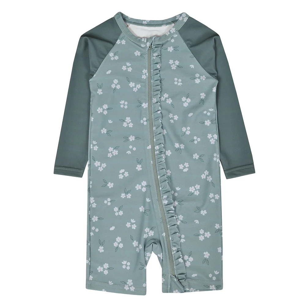 Floral UV Swimsuit 6-24m