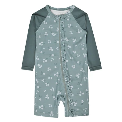 Floral UV Swimsuit 6-24m